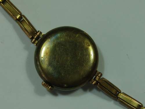Vintage Medana mechanical ladies wrist Watch. 12 Jewels, rolled Gold, Swiss made -Working