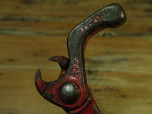 Vintage Heavy duty alloy steel slide_hammer_Nail puller. From HIT. Perfect for work or display