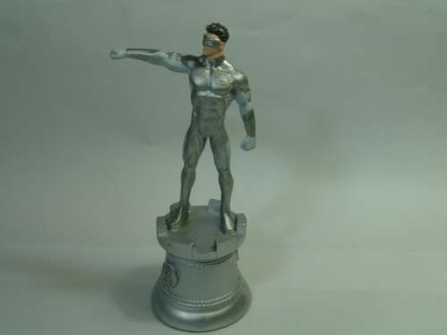 DC Comics Chess collection action figurine, White Lantern, collectable Super hero character