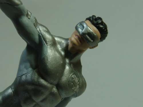 DC Comics Chess collection action figurine, White Lantern, collectable Super hero character