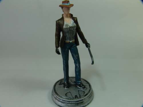 DC Comics Chess collection action figurine, The Question, collectable Super hero character