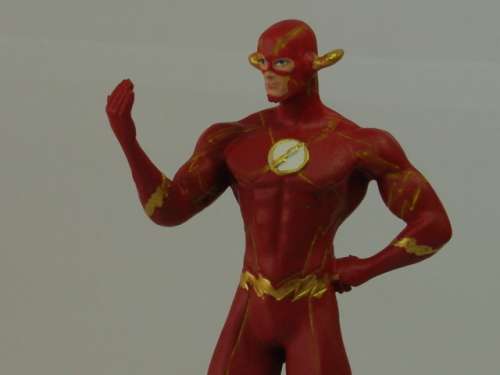 DC Comics Chess collection action figurine, Flash, collectable Super hero character