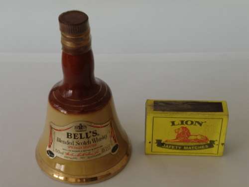 Small vintage Wade Bells souvinier bottle