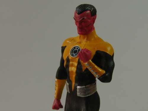 DC Comics Chess collection action figurine, Sinesto, Super hero character, collect them all