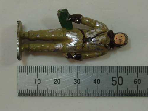 Lot of 2 collectable Lead / tin figurines, Pilots, hollow core, Larger 5cm figures, others available