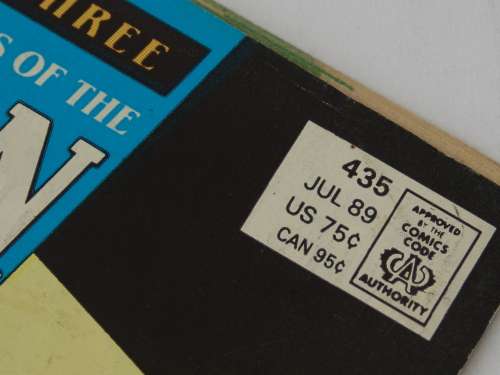 DC Comics, Batman, No. 435, July 1989, Collectable Superhero comic book