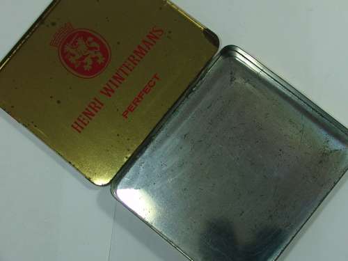 Vintage Henri Wintermans Cigar Tin, Holland, 15cm x 11cm