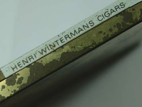 Vintage Henri Wintermans Cigar Tin, Holland, 15cm x 11cm