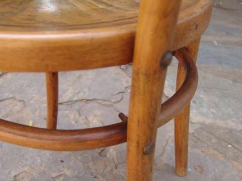 Antique 1920's Bentwood Chairs. Set of 2