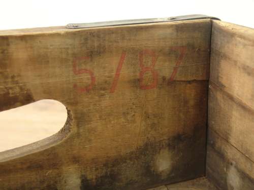 Very old Coca Cola wooden crate - 34,5cm x 31cm x 12cm