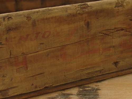 Very old Coca Cola wooden crate - 34,5cm x 31cm x 12cm