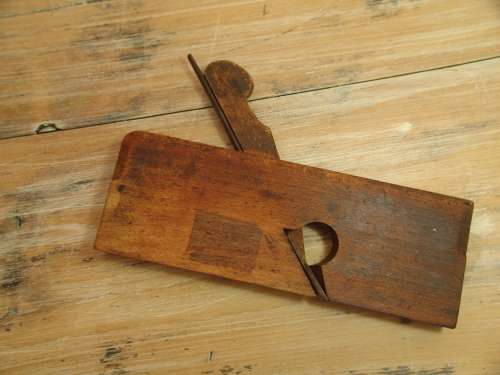 Vintage wooden wood Plane by Preston - 24cm x 8,5cm x 2,5cm