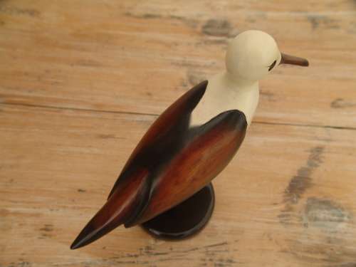 Vintage Feathers Gallery original No. 179/975, Black winged Stilt, hand crafted collectors edition