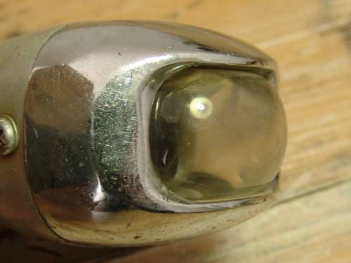 Pair of retro vintage Car spot lights - 8cm x 8cm x 5cm