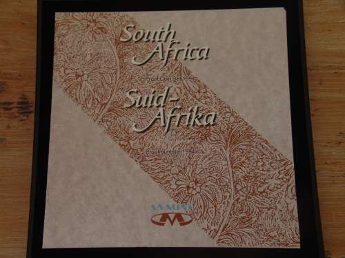 SA Mint, SAM short proof coin Set in original SAM box, 1994 (intoduction of R5 coin), Mint condition
