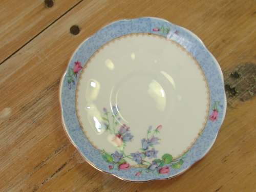 Royal Albert Trio, Harebell, no. 830479, 1930's, rare - minor age related issue