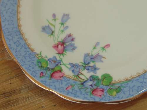 Royal Albert Trio, Harebell, no. 830479, 1930's, rare - minor age related issue