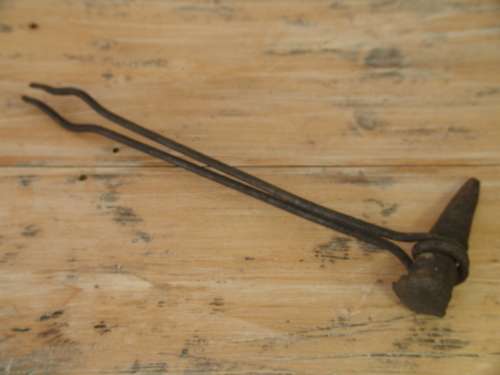 Large heavy metal Blacksmith's tool. 53cm x 17cm