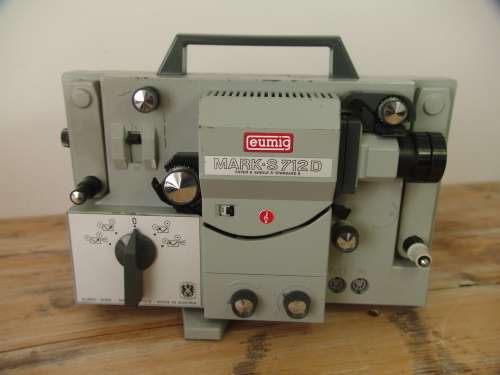Vintage Eumig Mark - S 8mm Film Projector with sound, Austria - working