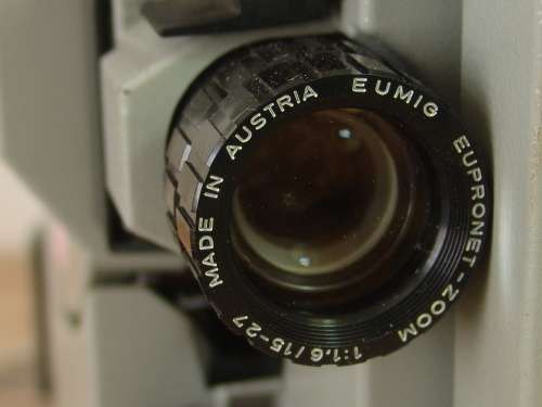 Vintage Eumig Mark - S 8mm Film Projector with sound, Austria - working