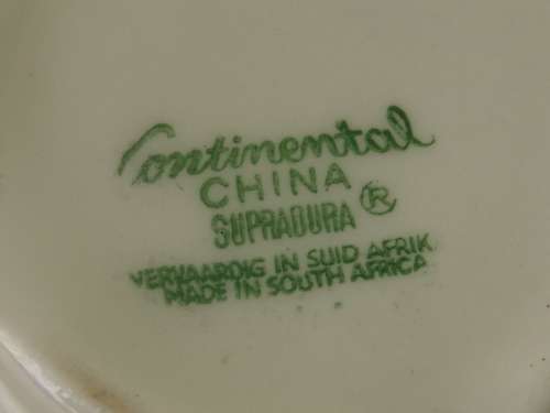 Set of 8 Continental Supradura cup and saucers, 16 piece, serves 8 - Hotel ware