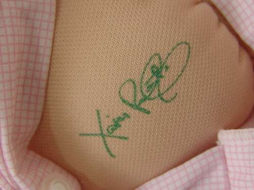 Vintage large original signed 1982 Cabbage Patch Doll in period Chicco clothing, 43cm