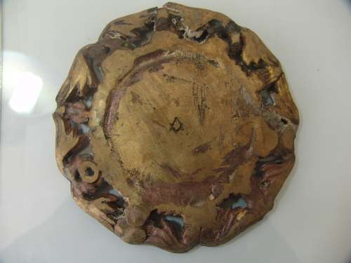 Masonic Free Mason solid brass Plaque, Losie Piet Retief, 15cm diameter, 550g