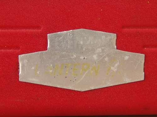 Vintage Eveready No.61 Lantern Flash light, 22cm x 12cm x 10cm