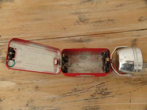 Vintage Eveready No.61 Lantern Flash light, 22cm x 12cm x 10cm