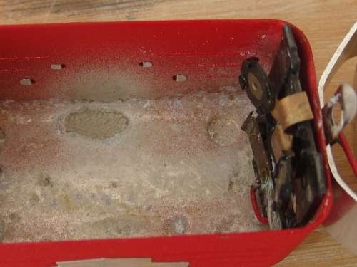 Vintage Eveready No.61 Lantern Flash light, 22cm x 12cm x 10cm