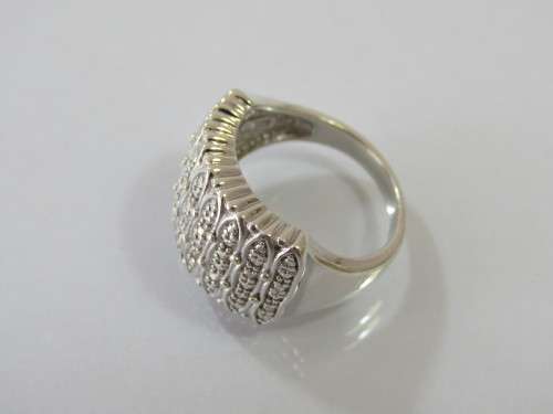 Vintage 925 heavy Silver Ring, stamped, 7.1g