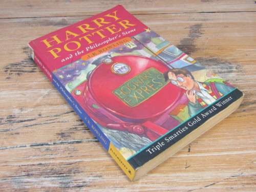 Harry Potter and The Philosophers Stone, 1st edition 1997, soft cover, 223p
