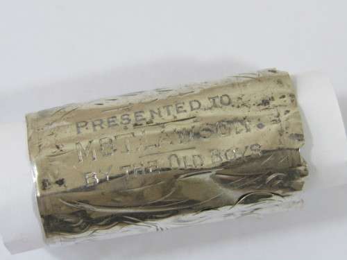 Solid piece of hallmarked silver piece, BM&Co, 3.7grams