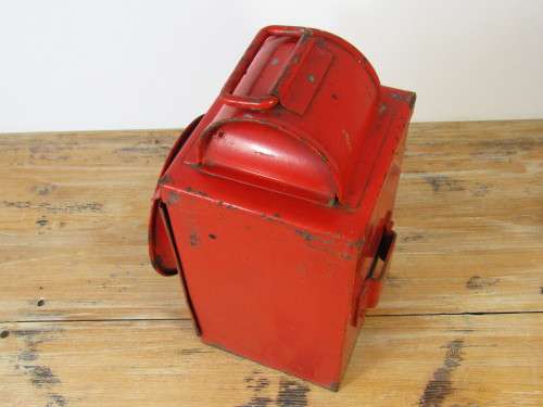 Old SAR SAS, railways paraffin Lamp, marked, with original burner and 100% working