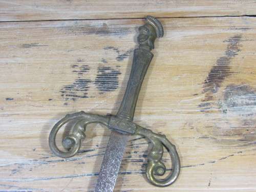 Masonic free Mason ceremonial Sword, cast iron and metal, 98cm long, others available