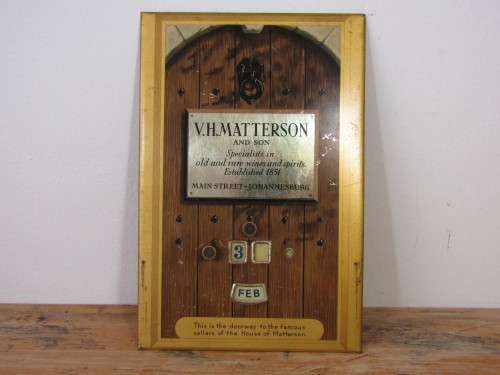Old brass manual adjustable Calendar, 22.5cm x 15cm