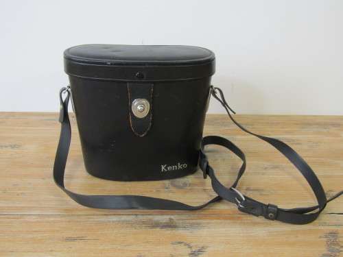 Vintage Kenko Binoculars in original case, working *No reserve auction Now On at Port no.5*