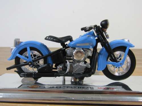 Collectable  Maisto Harley-Davidson Cycles, 1948 FL Panhead, metal die cast model, 1:18, mint