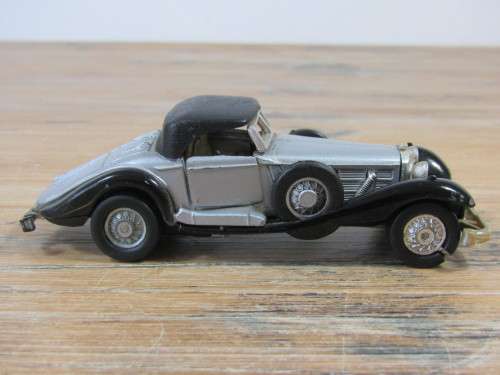 1936 Mercedes 540K metal die cast scale model car, Macau, 1:43