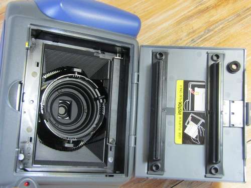 Fujifilm Instax 200 instant Camera with Pouch, vintage, 100% working