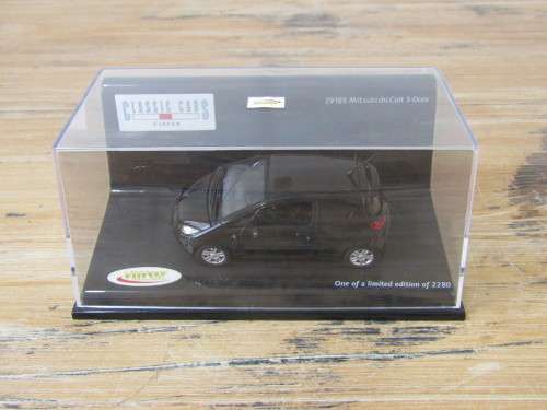 Collectable metal die cast scale model car, Vitesse Mitsubishi Colt 3-door ,1:43, mint in box