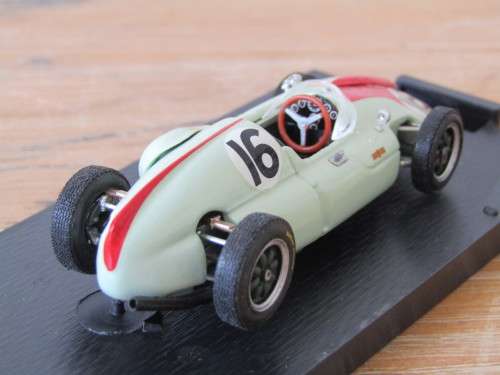 Collectable metal die cast scale model car, Brumm Cooper T51, 1960 ,1:43, mint in box, #16