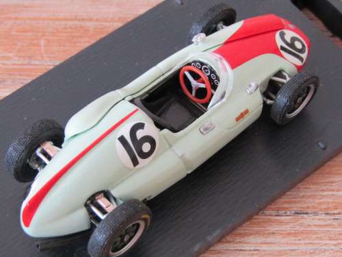 Collectable metal die cast scale model car, Brumm Cooper T51, 1960 ,1:43, mint in box, #16