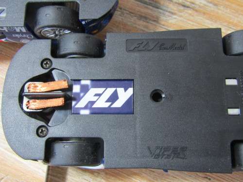 Fly slot car Set, Chrysler Viper GTS-R, Team Oreca, 24hrs Le Mans 1998, set of two Scalextric cars