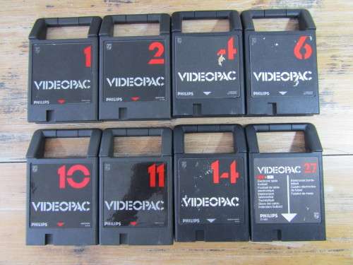 Vintage original Philips VideoPac computer G7000 TV game with 22 games, working