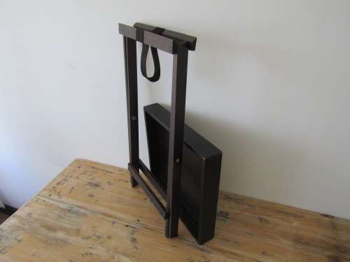 Wooden foldable side Table - *Onother of our MONTHLY non reserve antiques and collectables Auction*