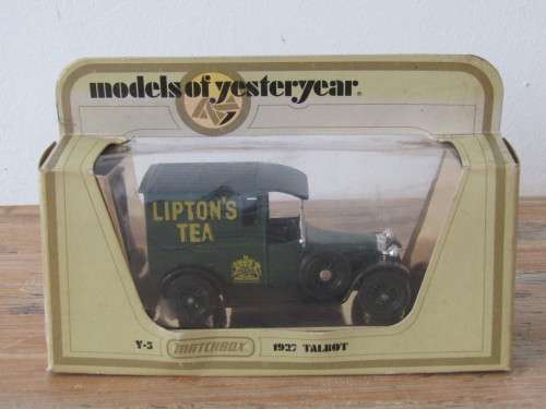 Collectable metal die cast scale model, Matchbox Models of Yesteryear 1927 Talbot, 1:47, mint in Box