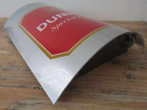 Large Dunhill cigarette light box Sign, 53cm x 38cm, excellent and working condition