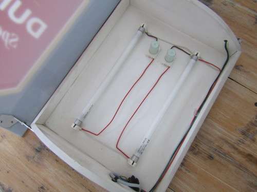 Large Dunhill cigarette light box Sign, 53cm x 38cm, excellent and working condition