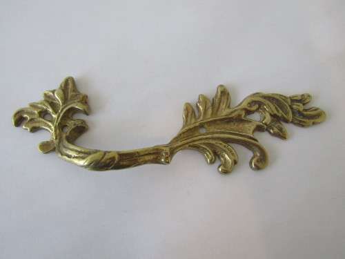 Vintage furniture repair accessories, solid brass door handle, excellent condition, others available